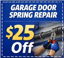 Coupon - Garage Door Spring Repair $25 Off